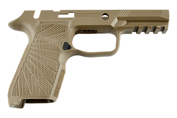 Grips Pads Stocks Wilson Combat WCP320 Grip Module WCT GRIP WCP320 COMPACT MS TAN